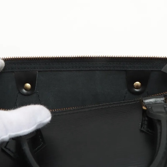 Louis Vuitton Black Epi Speedy 35 V11920 - Picture 11 of 16